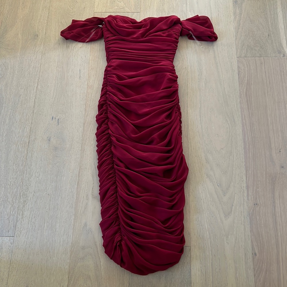 House of CB London off the shoulder dress
